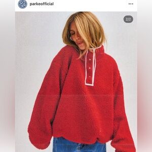 PARKE Valentines Day fleece. L/XL same size on Chelsea.